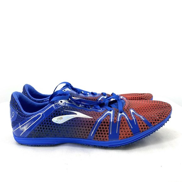 Brooks Other - Brooks Wire 3 Blue Track Shoes Cleats